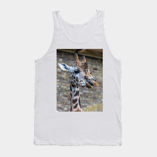 Giraffe up close Tank Top